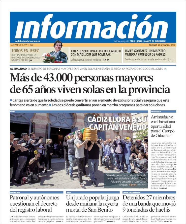 Portada de Información - Jerez (España)