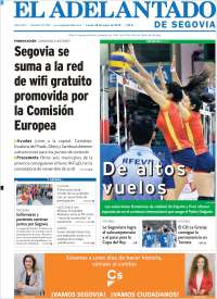 Portada de El Adelantado de Segovia (España)