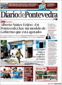 Portada de Diario de Pontevedra (Spain)