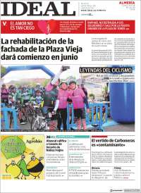 Portada de Ideal Almeria (Spain)