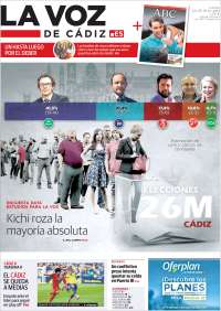 Portada de La Voz de Cádiz (Spain)