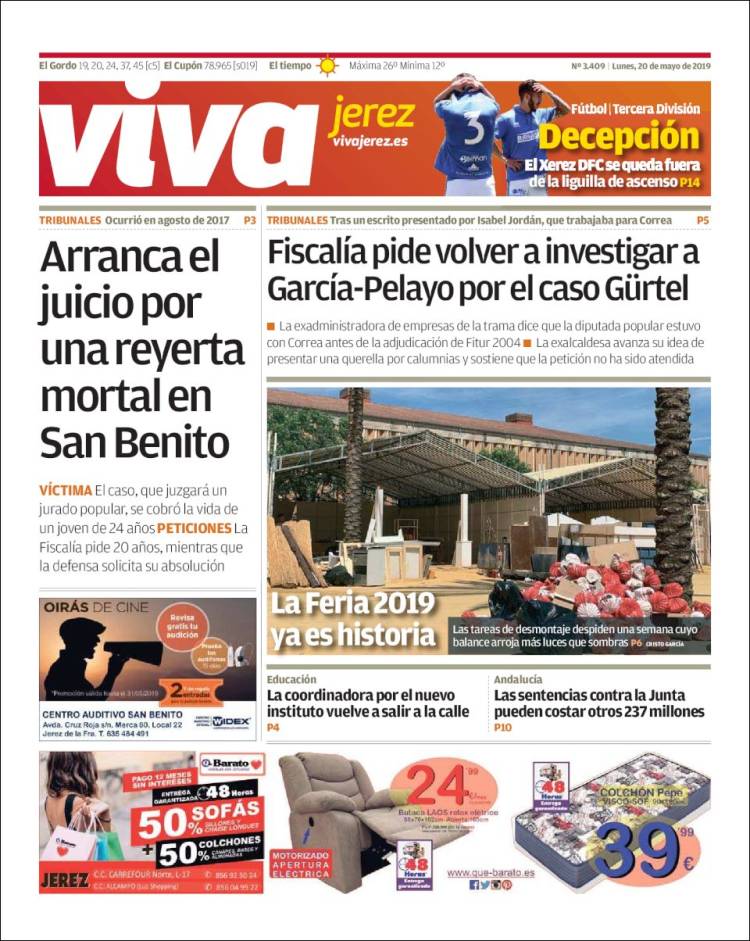 Portada de Viva Jerez (España)