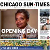 Portada de Chicago Sun-Times (USA)