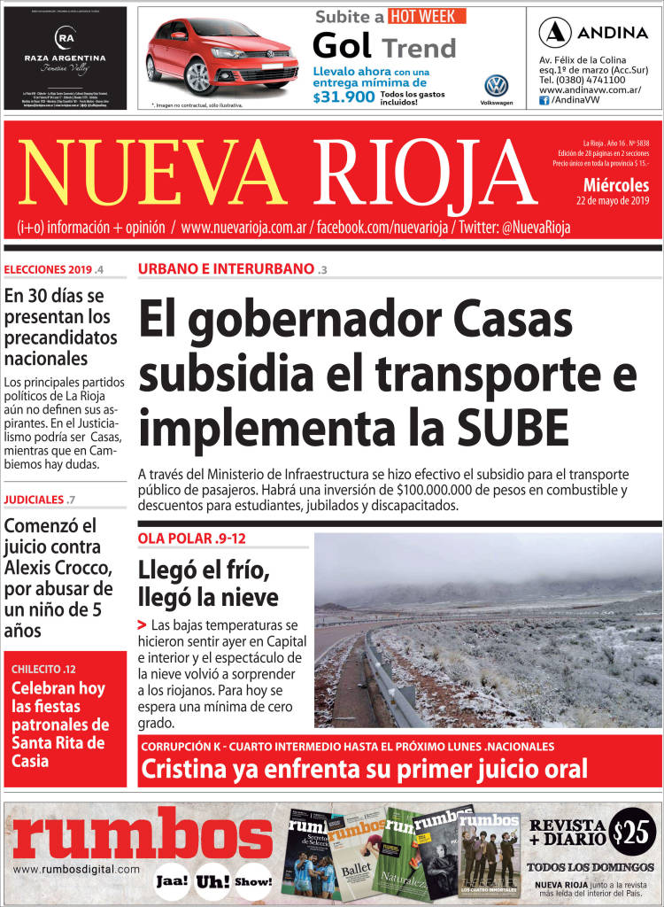 Portada de Nueva Rioja (Argentina)