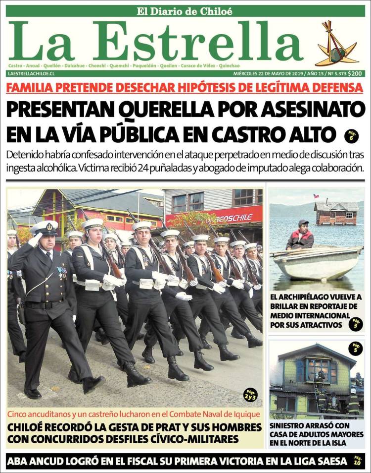 Portada de Estrella de Chiloé (Chile)