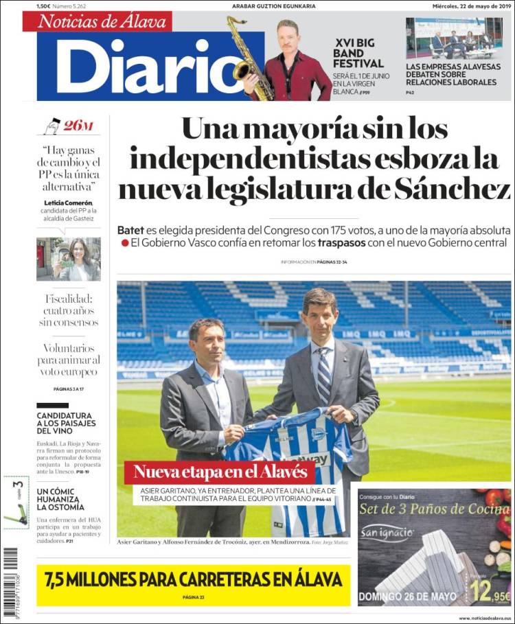 Portada de Noticias de Álava (Espa&ntilde;a)