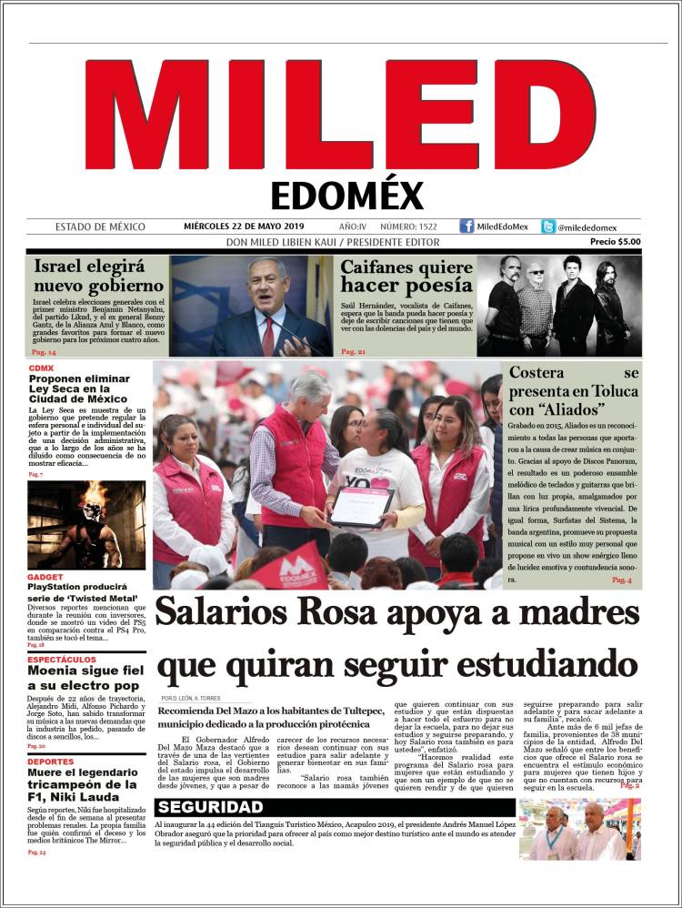 Portada de Miled - Estado de México (México)