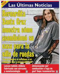 Portada de Las Últimas Noticias (Chile)