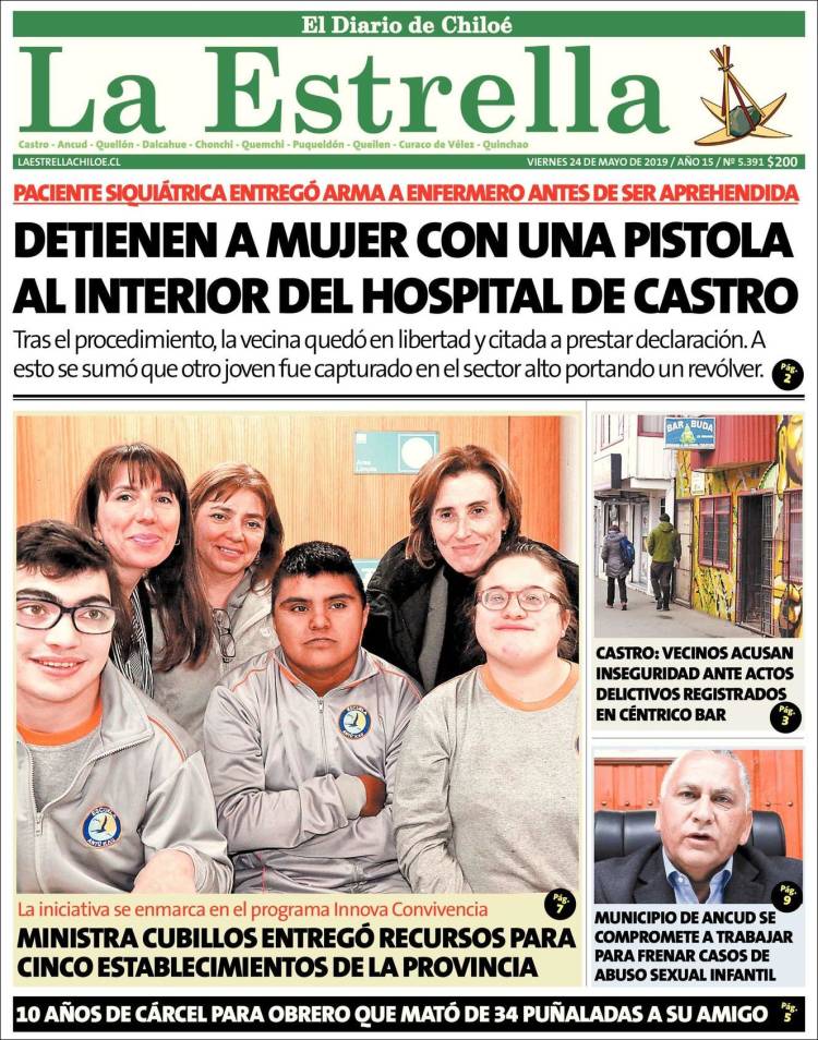 Portada de Estrella de Chiloé (Chile)