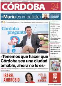 Portada de Diario de Córdoba (España)