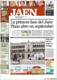 Portada de Diario Jaén (España)