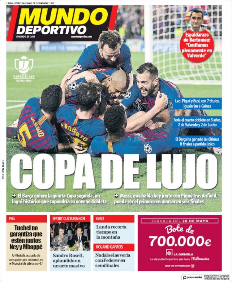 Portada de Mundo Atlético (España)