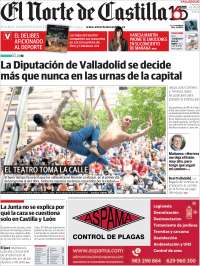 Portada de Norte de Castilla - Valladolid (España)