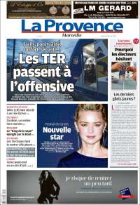 Portada de La Provence (Francia)