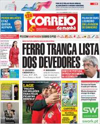 Portada de Correio da Manhã (Portugal)