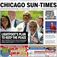 Portada de Chicago Sun-Times (USA)