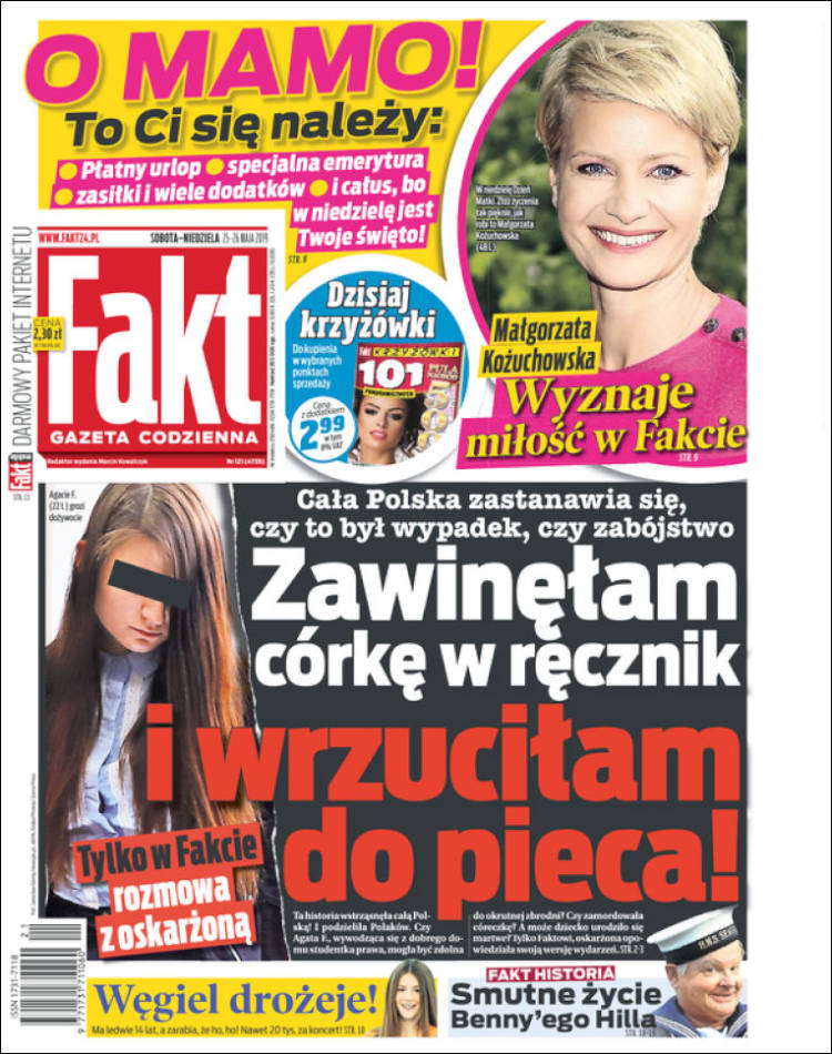Portada de Fakt (Polonia)