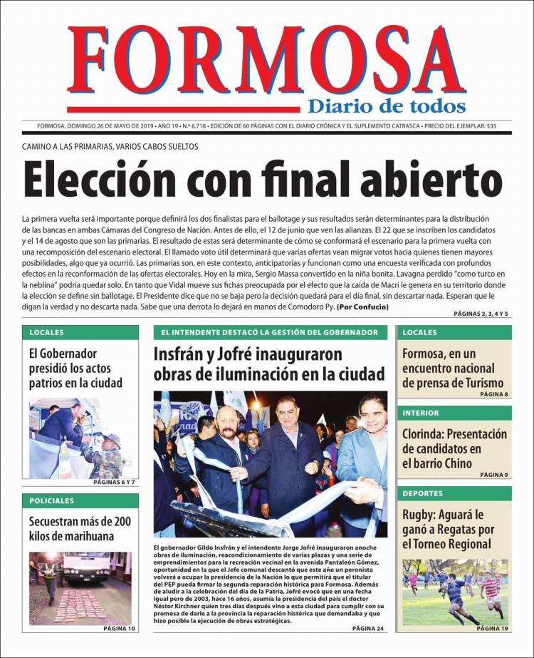 Portada de Formosa (Argentina)