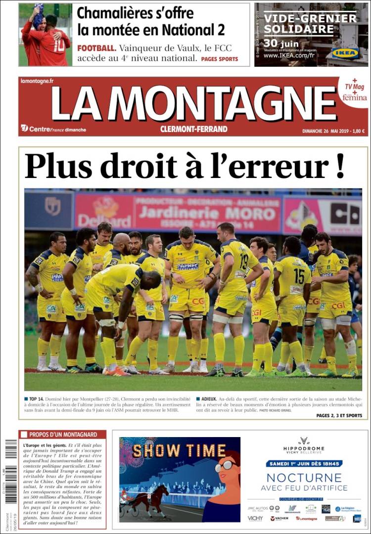 Portada de La Montagne (France)