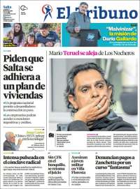 Portada de El Tribuno - Salta (Argentina)