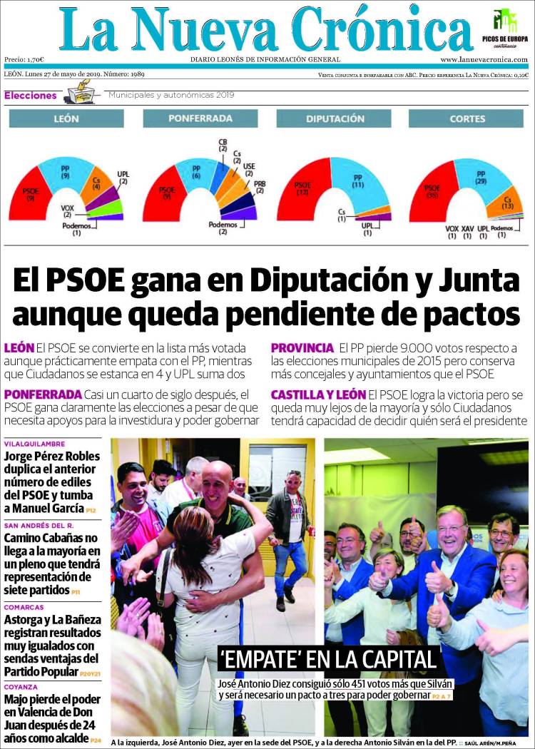 Portada de La Nueva Crónica (Espa&ntilde;a)
