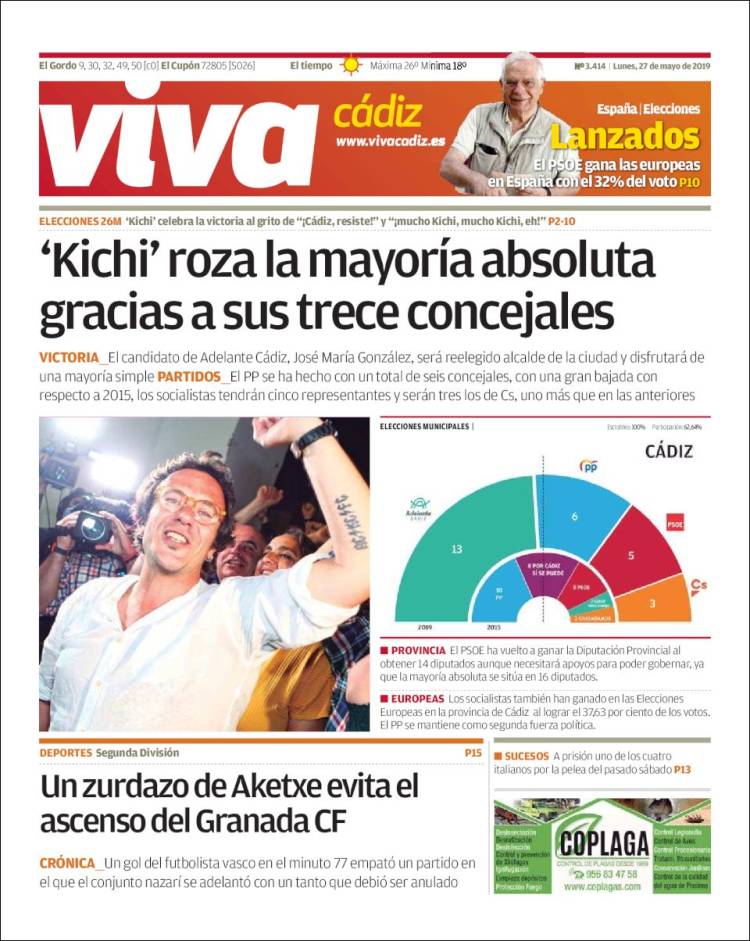 Portada de Viva Cadiz (Espa&ntilde;a)