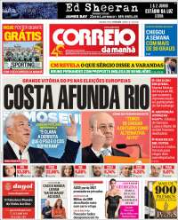 Portada de Correio da Manhã (Portugal)