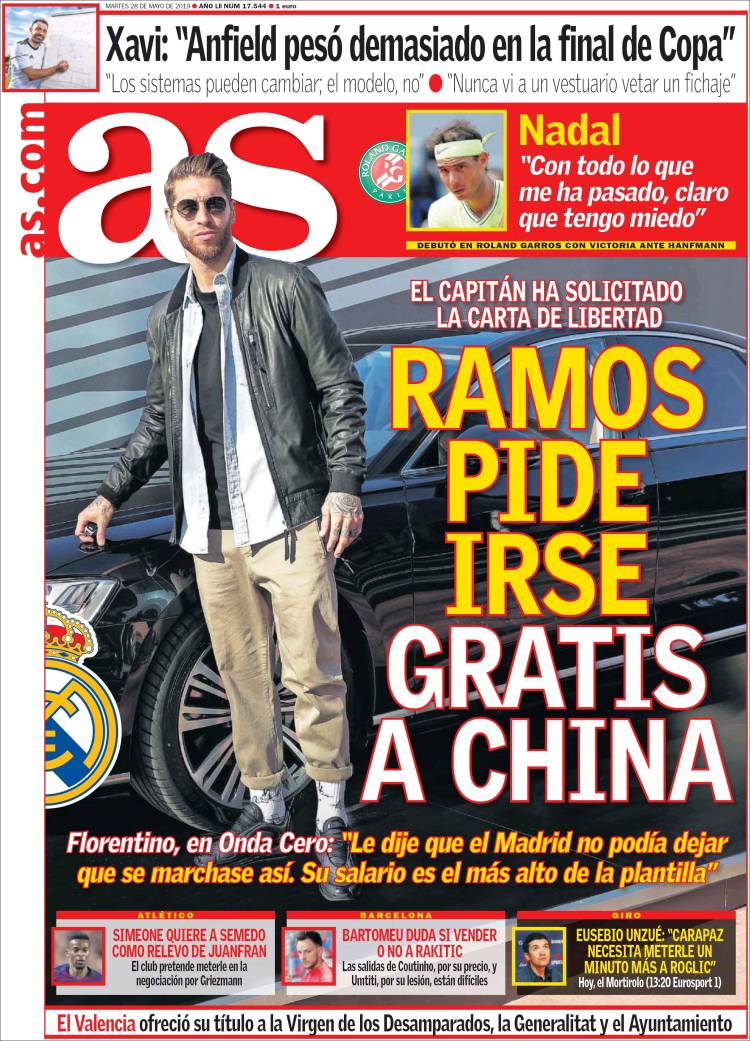 Portada de As (España)