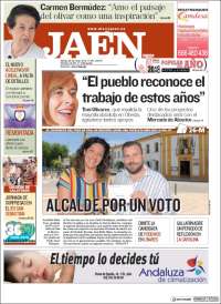 Portada de Diario Jaén (España)