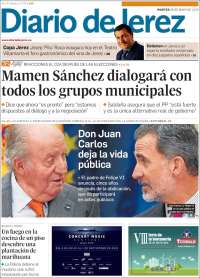 Portada de Diario de Jerez (España)