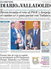 Portada de Diario de Valladolid (España)