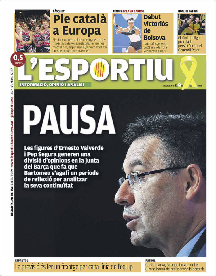 Portada de L'Esportiu (España)