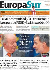 Portada de Europa Sur (España)