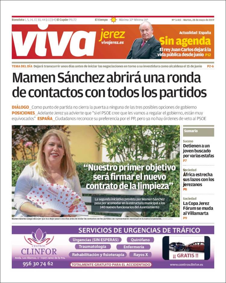 Portada de Información - Jerez (España)