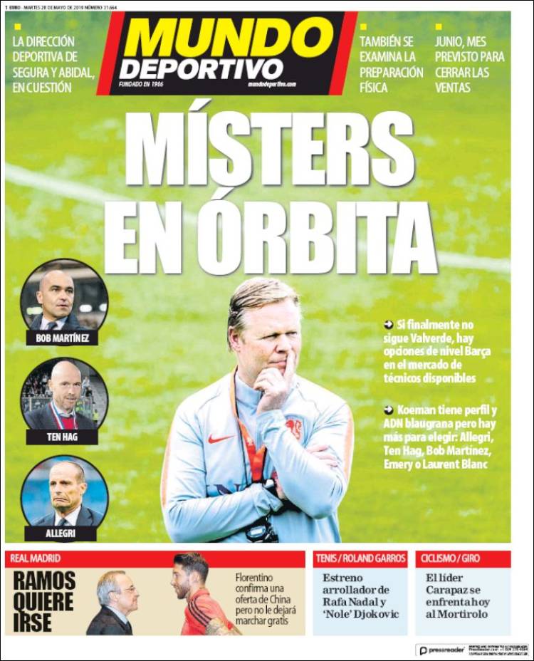 Portada de Mundo Atlético (España)