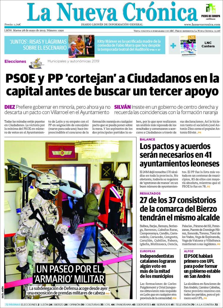 Portada de La Nueva Crónica (España)