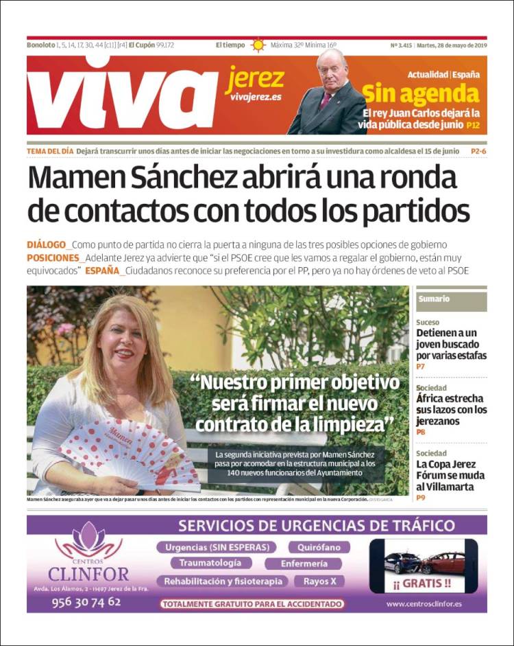 Portada de Viva Jerez (España)