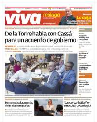 Portada de Viva Málaga (España)