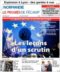 Portada de Progres de Fecamp (Francia)