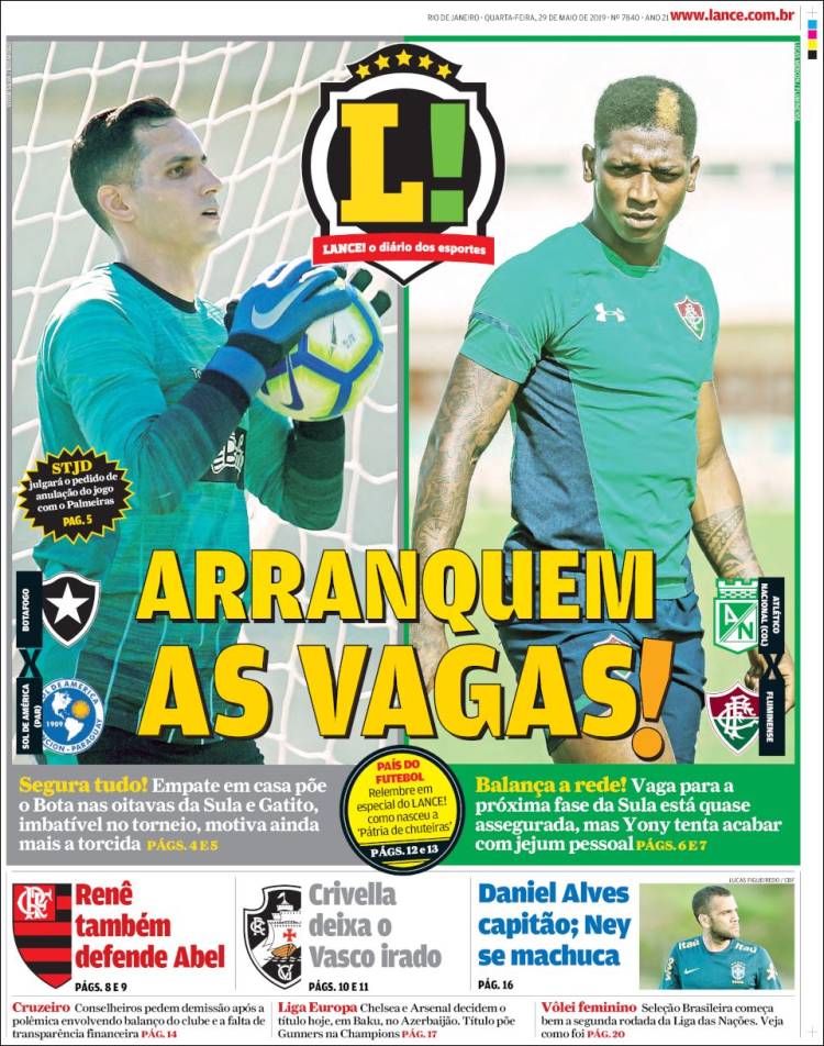 Portada de Lance! (Brasil)