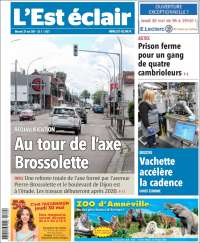 Portada de L'Est Eclair (Francia)