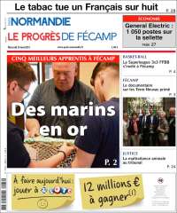 Portada de Progres de Fecamp (Francia)