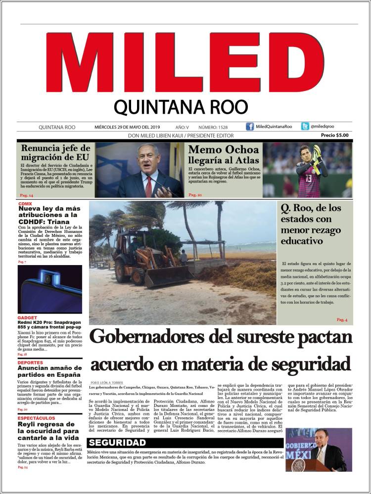 Portada de Miled - Quintana Roo (México)