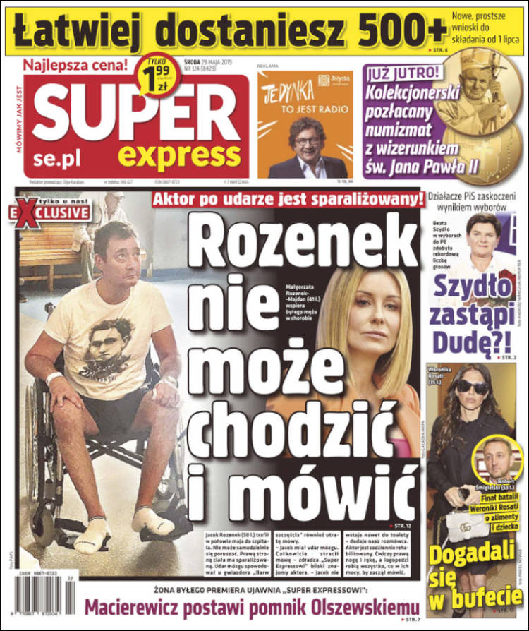 Portada de Super Express (Polonia)