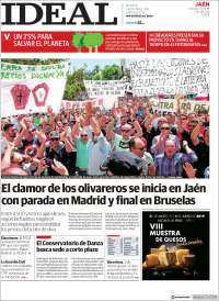 Portada de El Ideal de Jaén (España)