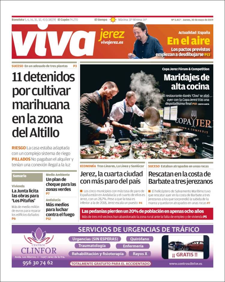 Portada de Información - Jerez (España)