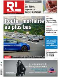 Portada de Le Republicain Lorrain (Francia)