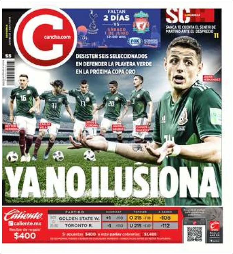 Portada de Cancha (México)