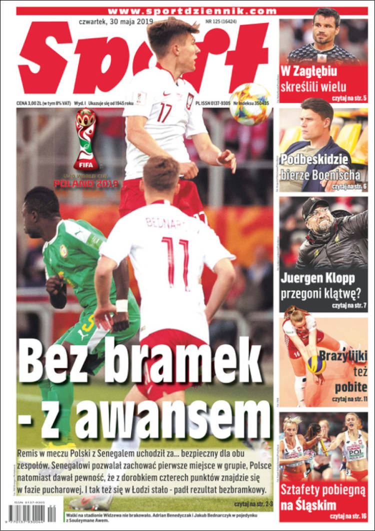 Portada de Katowicki Sport (Polonia)