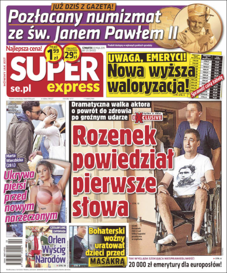 Portada de Super Express (Polonia)